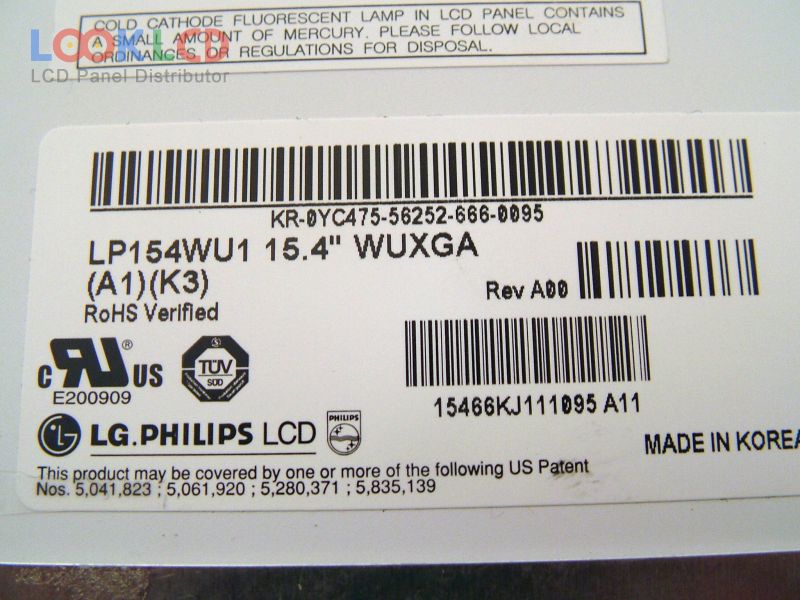 LP154WU1-A1K3